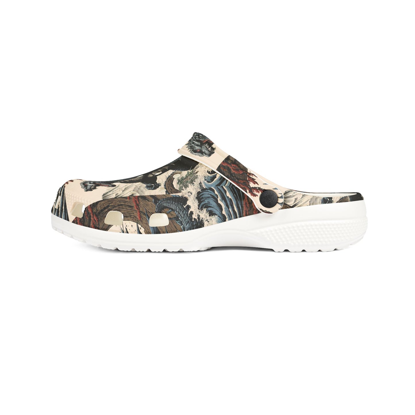 Ancient Japanese Kaiju Godzilla Rubber Shoes