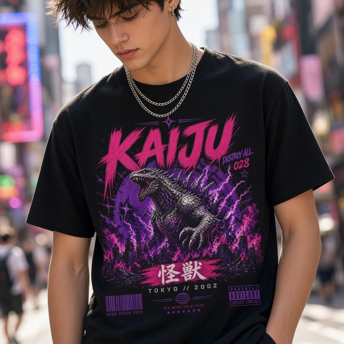 y2k shirt, y2k tee, graphic tee vintage, streetwear graphic shirt, japanese monster shirt, tokyo graphic tee, 2000s tee, aesthetic graphic tee